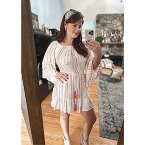 Blue island beautiful dress